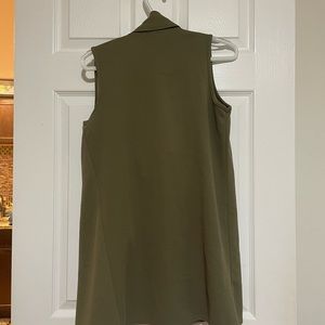 Military green vest